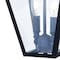 Vaxcel Nottingham 8.5-in. W 2 Light Black Motion Sensor Dusk to Dawn Outdoor Wall Lantern Clear Glass T0597 - alternate 9